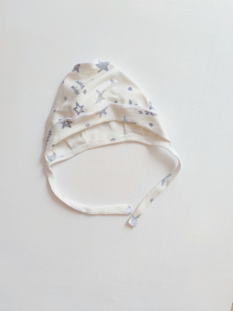 Hainute pentru copii - Caciulita cu șiret Pampy Grey Stars