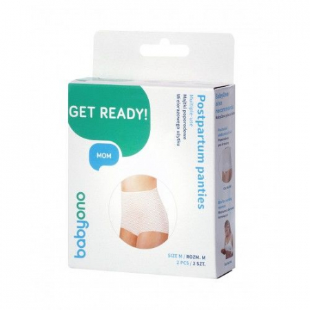 Alte accesorii pentru maternitate - Chiloței reutilizabile după naștere 2 buc. Marimea M