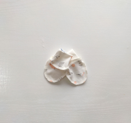 Hainute pentru copii - Mănuși Pampy (0-1 luni) Birds