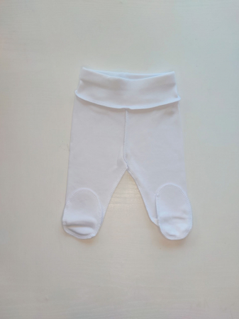 Hainute pentru copii - Pantolonasi Alb (0-1 luni)