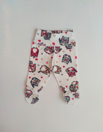 Hainute pentru copii - Pantolonasi Cats (1-3 luni)