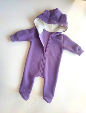 Hainute pentru copii - Salopeta Pampy de la 1 pina la 3 luni Violet