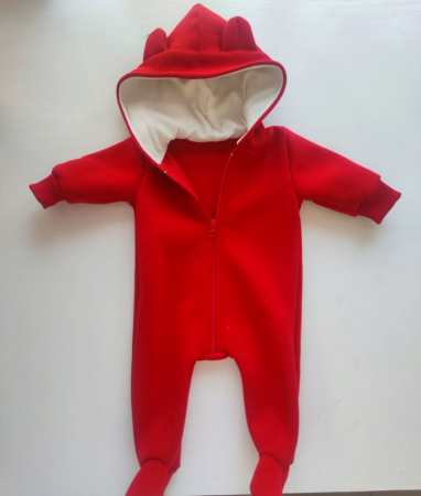 Hainute pentru copii - Salopeta Pampy de la 6 pina la 9 luni Red