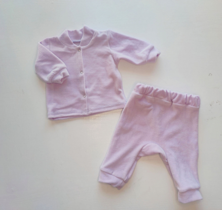 Hainute pentru copii - Set Camasa + Pantaloni Pampy Violet