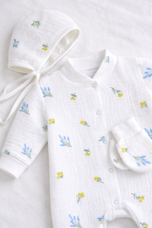 Set din muslin Pampy cu slip [2]