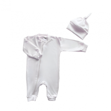 Seturi pentru nounascuti - Set din tricotaj din baica