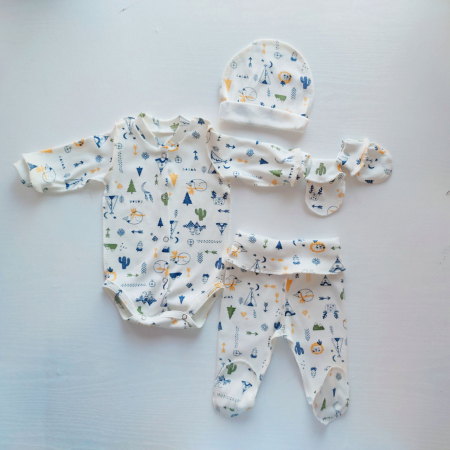 Hainute pentru copii - Set Pampy (0-1 luni) Safari