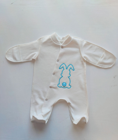 Hainute pentru copii - Slip cu flis Pampy (0-1 luni) Blue Rabbit
