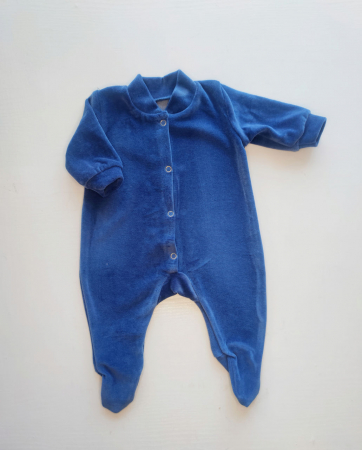 Hainute pentru copii - Slip din veliur Pampy Dark Blue
