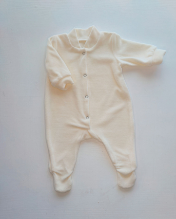 Hainute pentru copii - Slip din veliur Pampy Dark Ivory