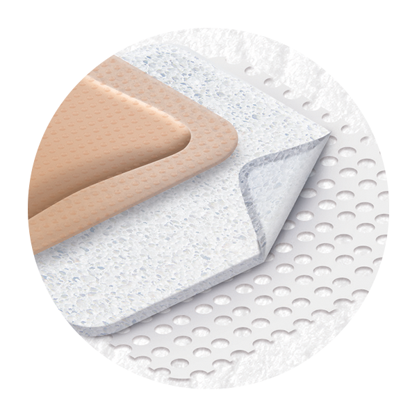 HYALO4  Adhesive Foam Border, 10buc/cutie [2]