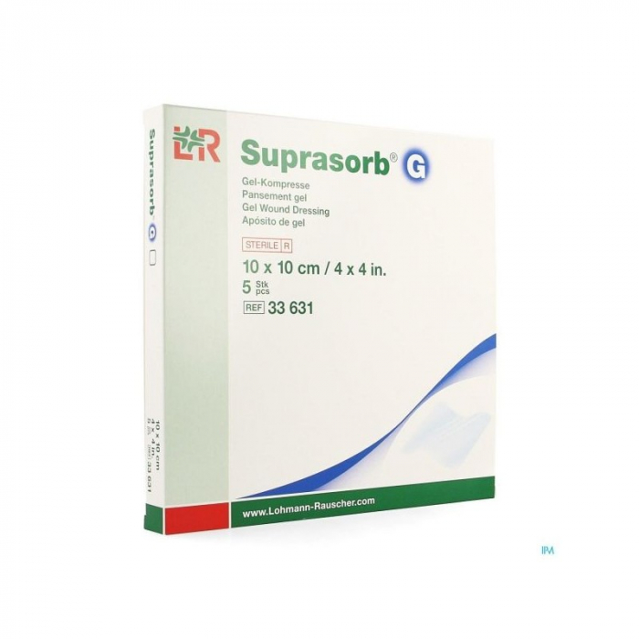 Suprasorb G Gel Dressing 10cmx10cm, 5 buc/cut [1]
