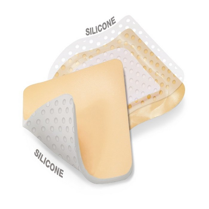 Suprasorb P Sensitive Silicone Foam Dressing non-border, 10buc/cutie [3]