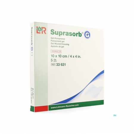 RANI DIABETICE - Suprasorb G Gel Dressing 10cmx10cm, 5 buc/cut