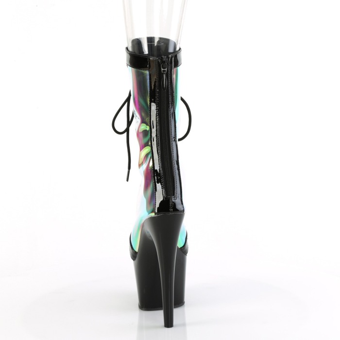 Botine toc inalt 18 cm pole dance papuci dansatoare dans la bara [4]