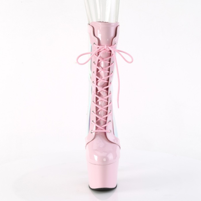 Botine toc inalt 18 cm pole dance papuci dansatoare dans la bara [2]