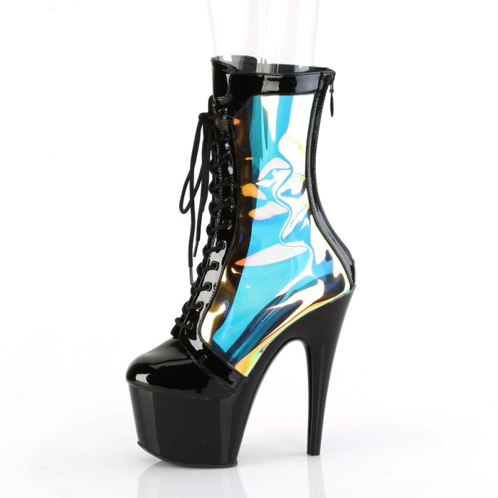 Botine toc inalt 18 cm pole dance papuci dansatoare dans la bara [3]