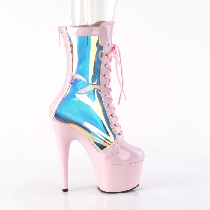 Botine toc inalt 18 cm pole dance papuci dansatoare dans la bara [5]