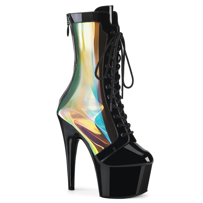 Botine toc inalt 18 cm pole dance papuci dansatoare dans la bara [1]