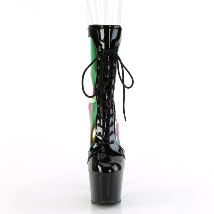 Botine toc inalt 18 cm pole dance papuci dansatoare dans la bara [2]
