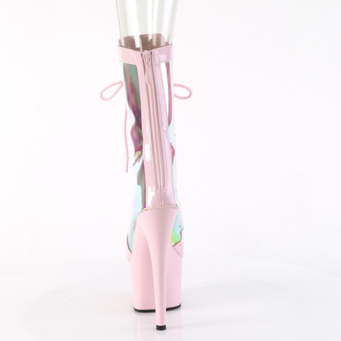 Botine toc inalt 18 cm pole dance papuci dansatoare dans la bara [4]