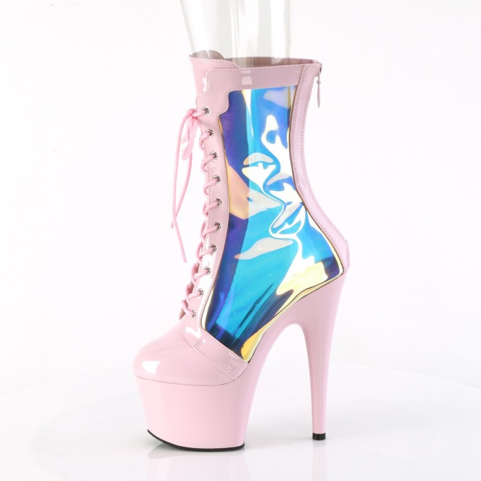 Botine toc inalt 18 cm pole dance papuci dansatoare dans la bara [3]
