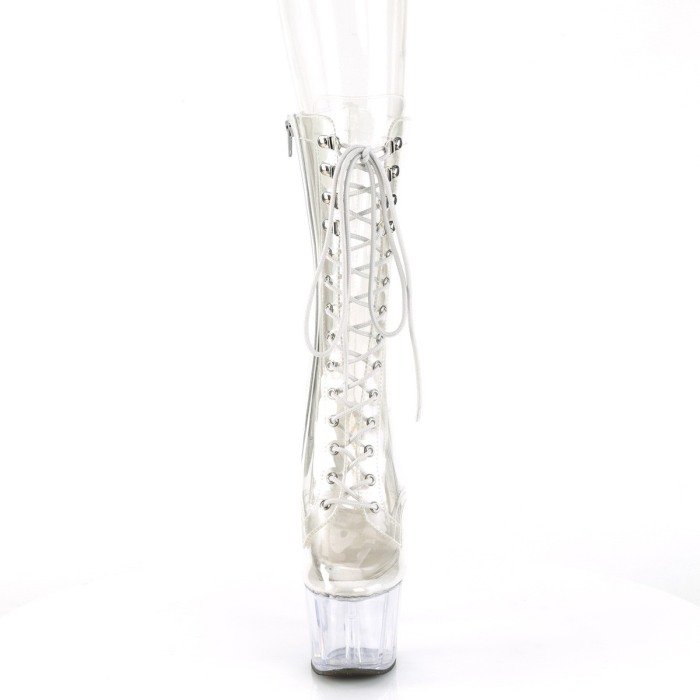 Botine cu platforma, transparente [2]