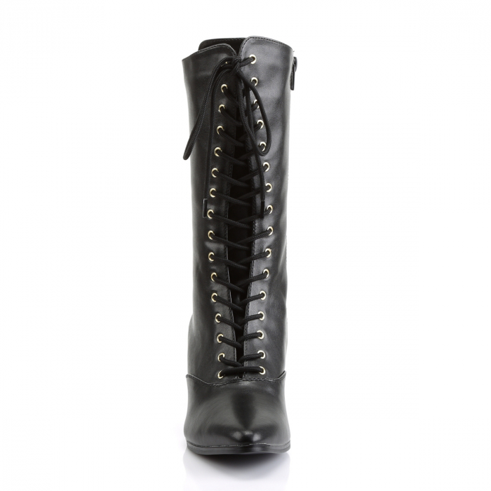 Botine cu toc mic, stil victorian [2]