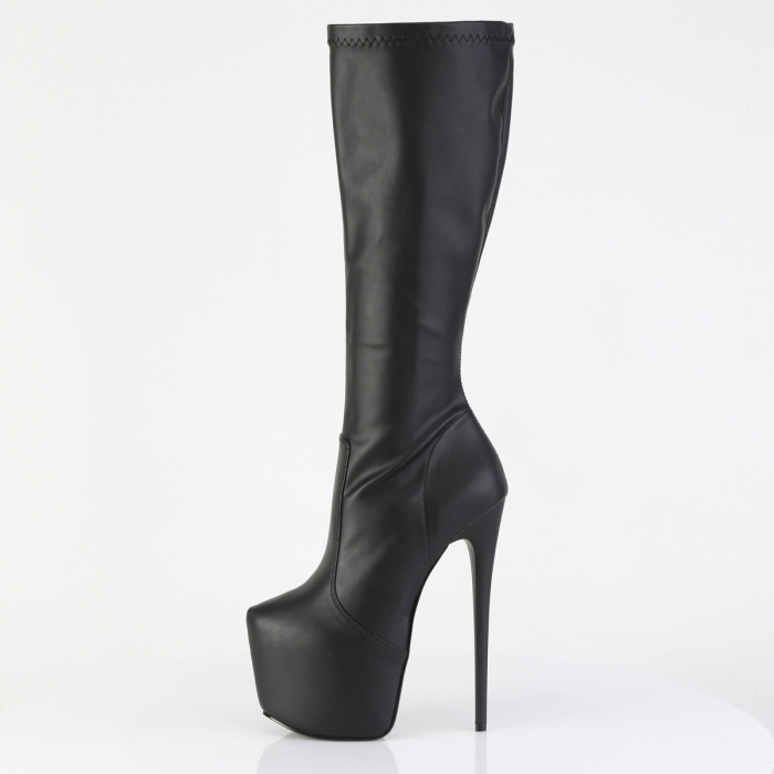 Cizme inalte cu toc subtire, elegante Pleaser USA [4]