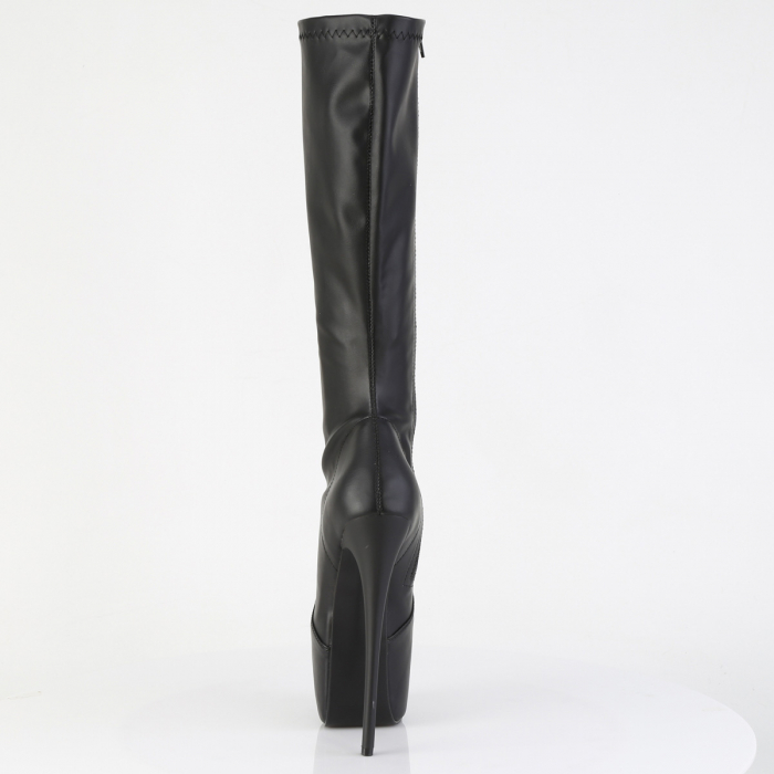 Cizme inalte cu toc subtire, elegante Pleaser USA [5]