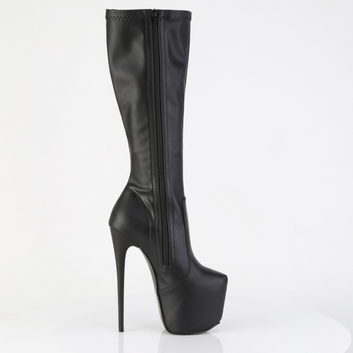 Cizme inalte cu toc subtire, elegante Pleaser USA [2]