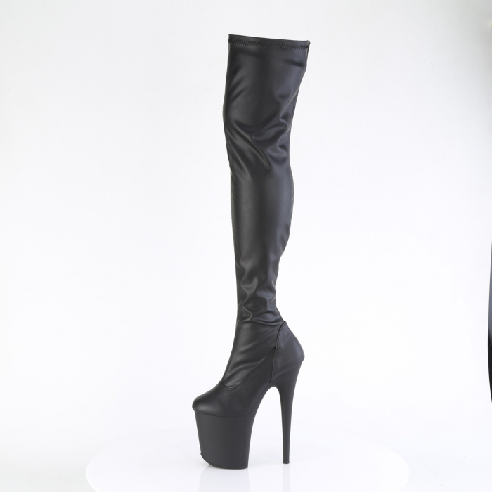 Cizme pleaser toc inalt 20 cm pole dance papuci dansatoare dans la bara piele [3]