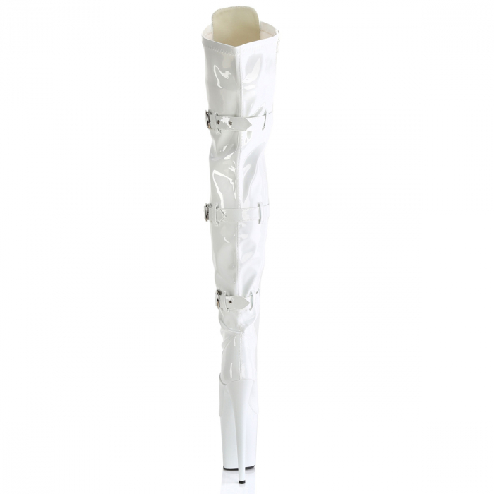 Cizme Flamingo 3028 toc inalt pole dance dans la bara albe [5]