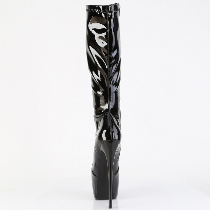 Cizme inalte cu toc subtire, elegante Pleaser USA [4]