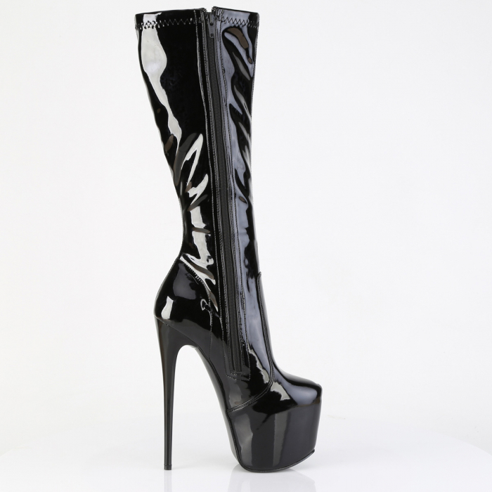 Cizme inalte cu toc subtire, elegante Pleaser USA [5]