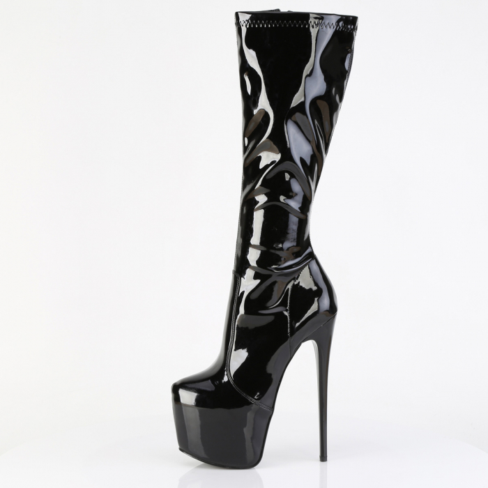 Cizme inalte cu toc subtire, elegante Pleaser USA [3]