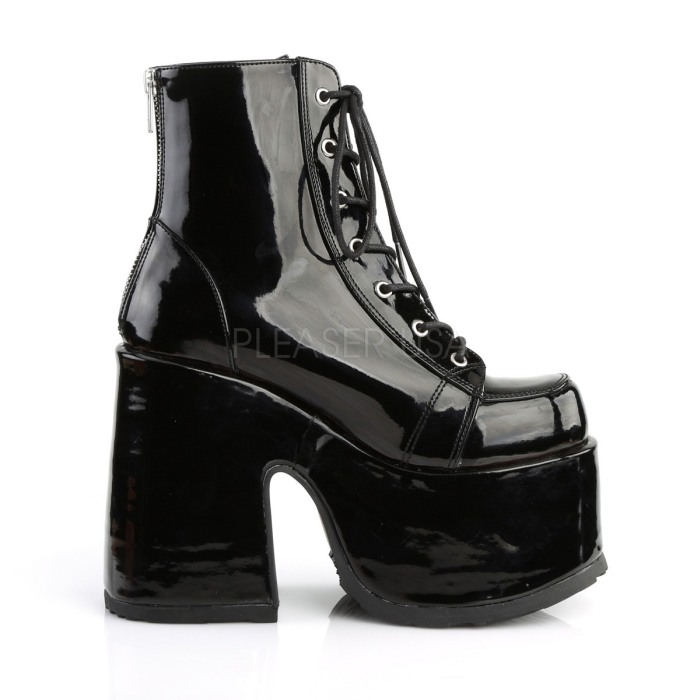 Ghete Camel 203 demonia cult stil gotic toc gros lac [5]