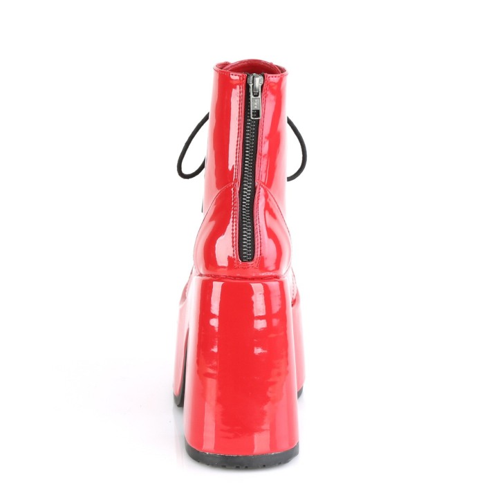 Ghete Camel 203 demonia cult stil gotic toc gros rosii [4]