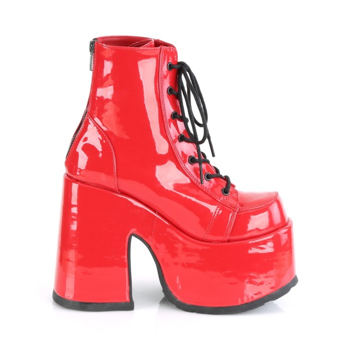 Ghete Camel 203 demonia cult stil gotic toc gros rosii [5]