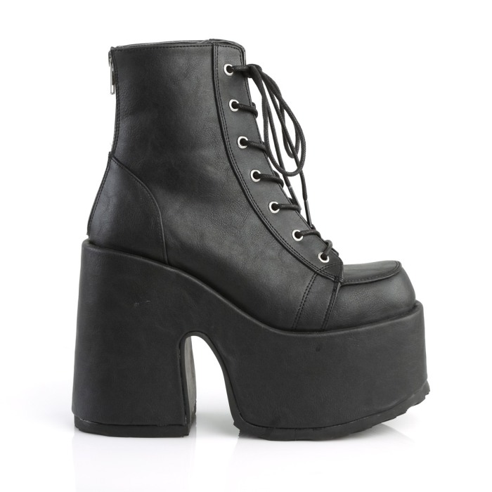 Ghete Camel 203 demonia cult stil gotic toc gros piele [5]