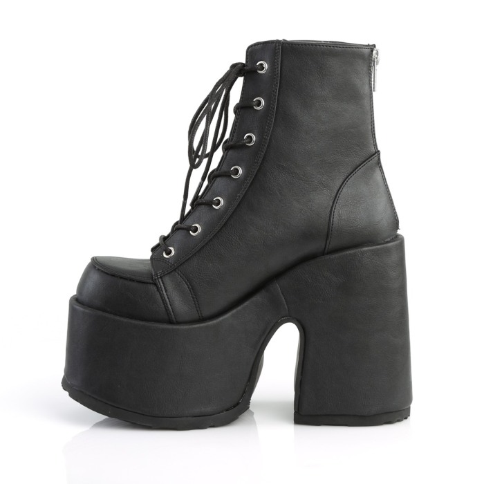 Ghete Camel 203 demonia cult stil gotic toc gros piele [3]