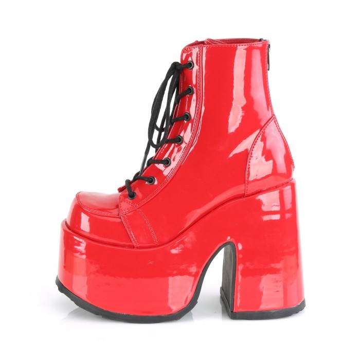 Ghete Camel 203 demonia cult stil gotic toc gros rosii [3]