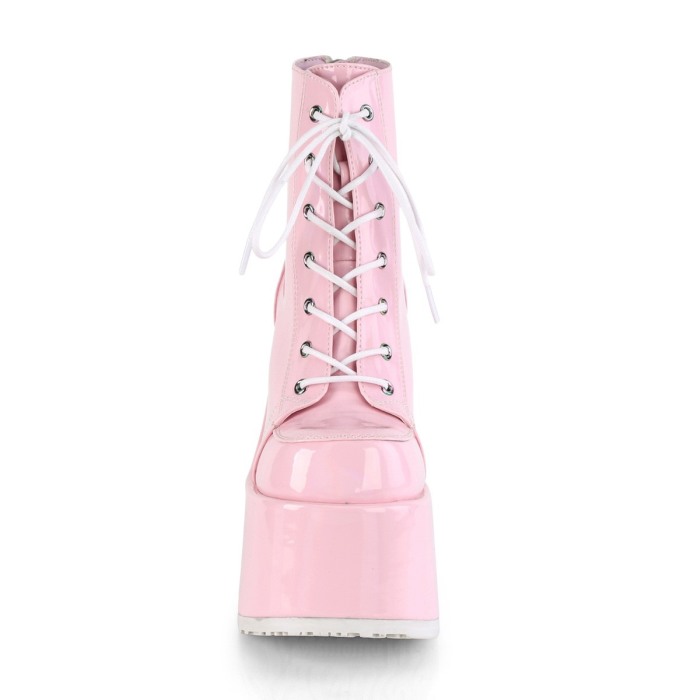 Ghete Camel 203 demonia cult roz stil gotic toc gros [2]
