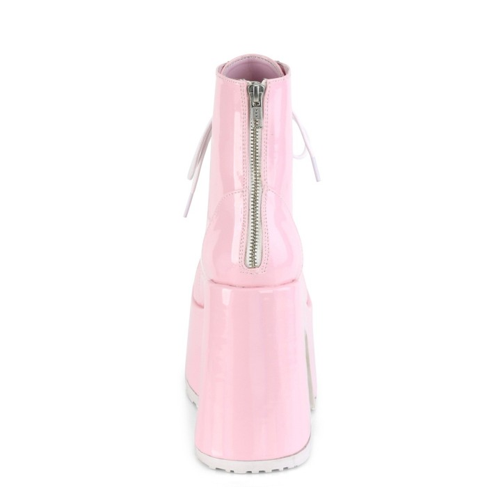 Ghete Camel 203 demonia cult roz stil gotic toc gros [4]