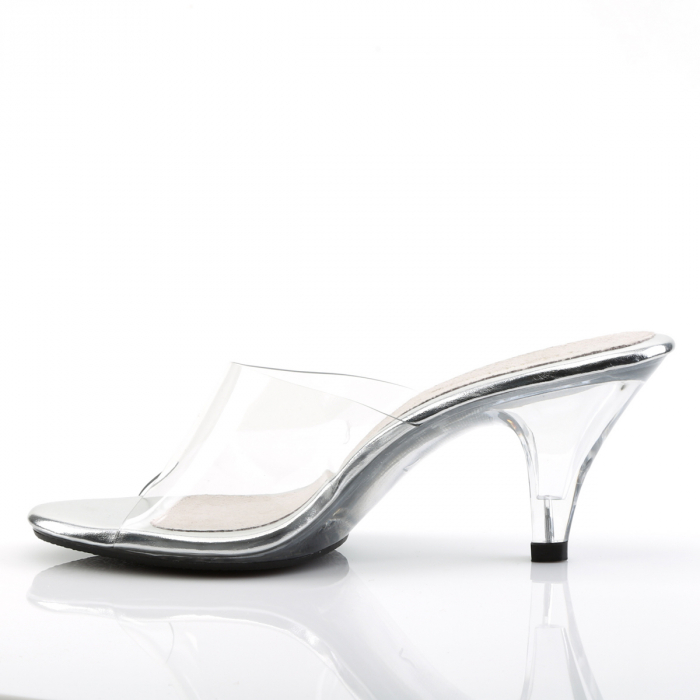 Saboti BELLE 301 transparente toc mic concurs fitness mireasa [3]
