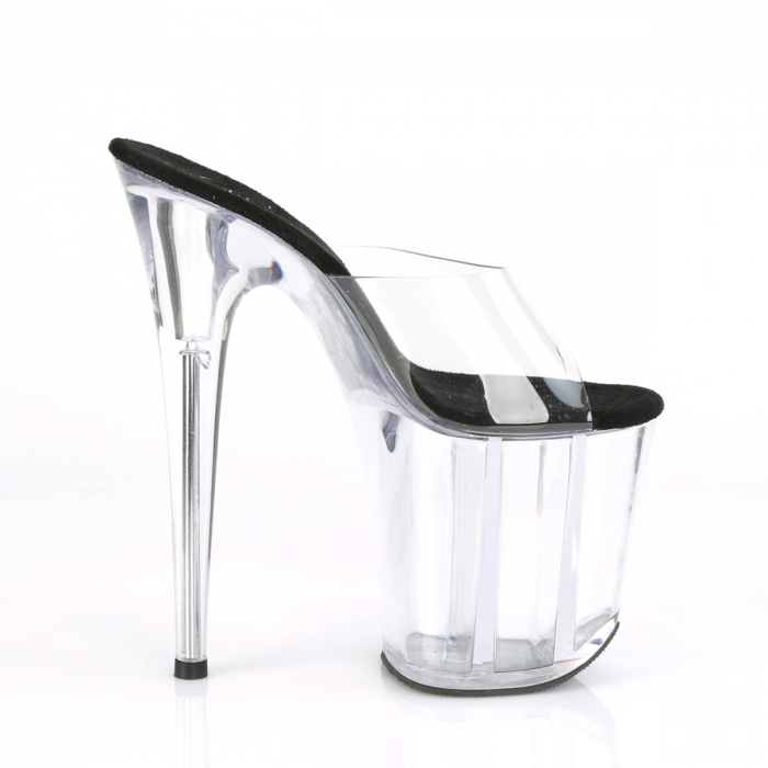 Sandale Pleaser toc inalt transparenta si platforma pole dance dans la bara [7]