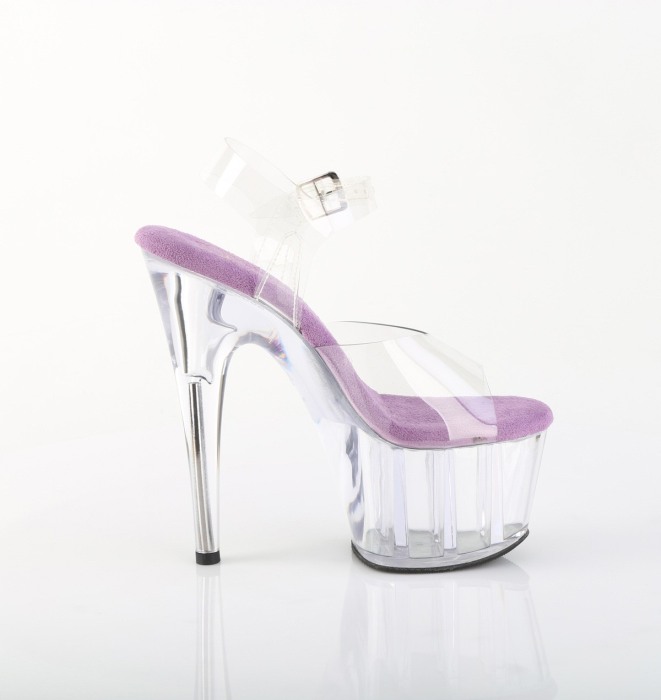 Sandale cu toc transparent ADORE 708 [5]