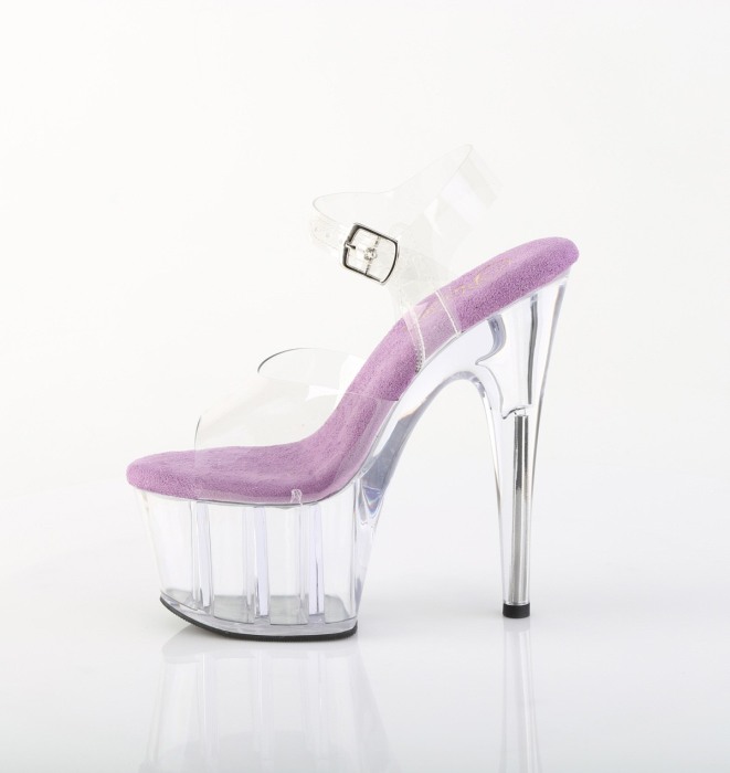 Sandale cu toc transparent ADORE 708 [3]