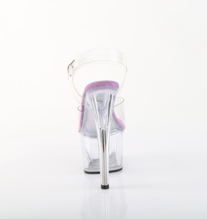 Sandale cu toc transparent ADORE 708 [4]