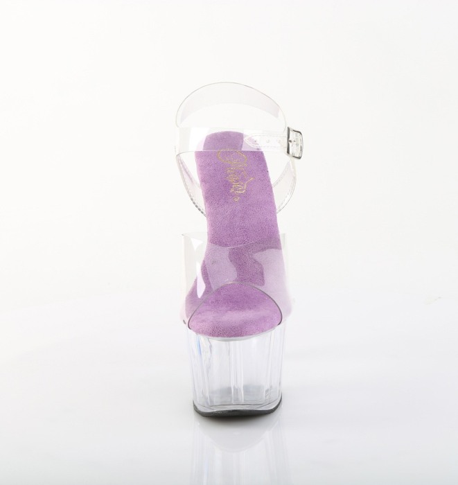 Sandale cu toc transparent ADORE 708 [2]